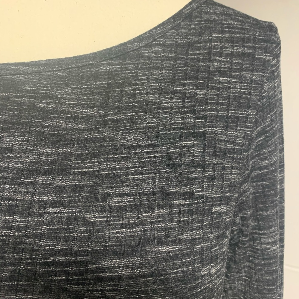 Bershka Long Sleeve Ribbed Dress Medium - Picture 5 of 7